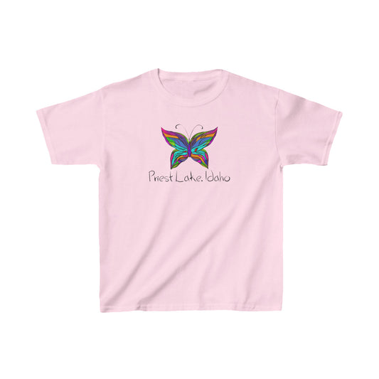 Priest Lake Butterfly Kids T-shirt