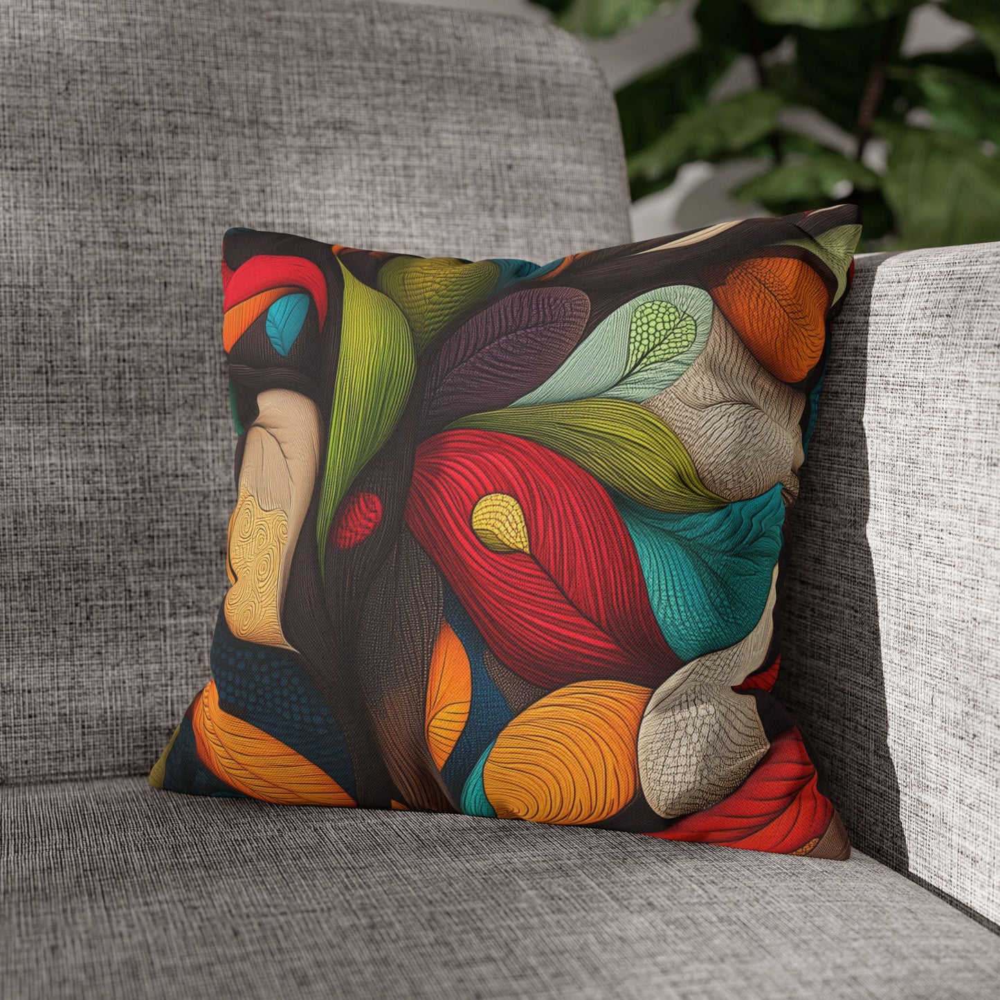 Tropical Reverie - Square Polyester Pillowcase