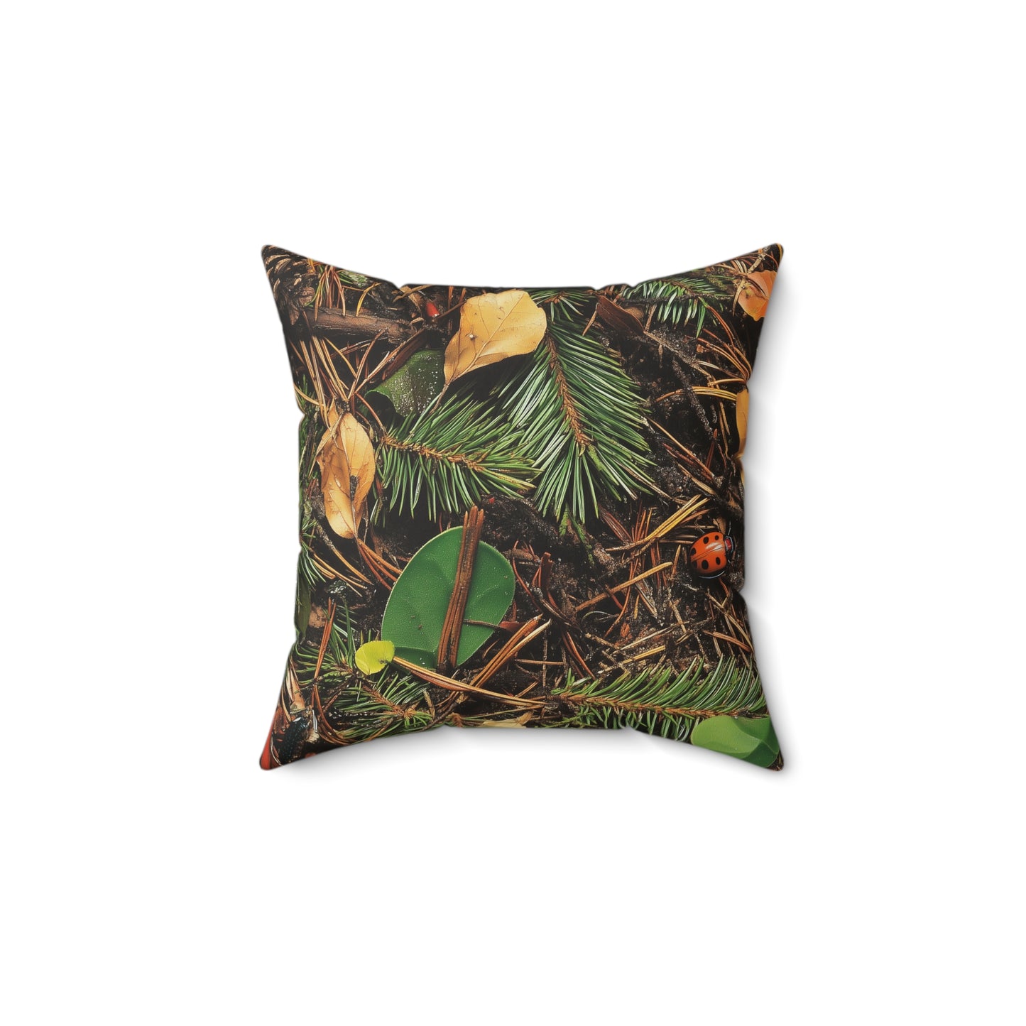 Priest Lake Forest Floor Polyester Pillow