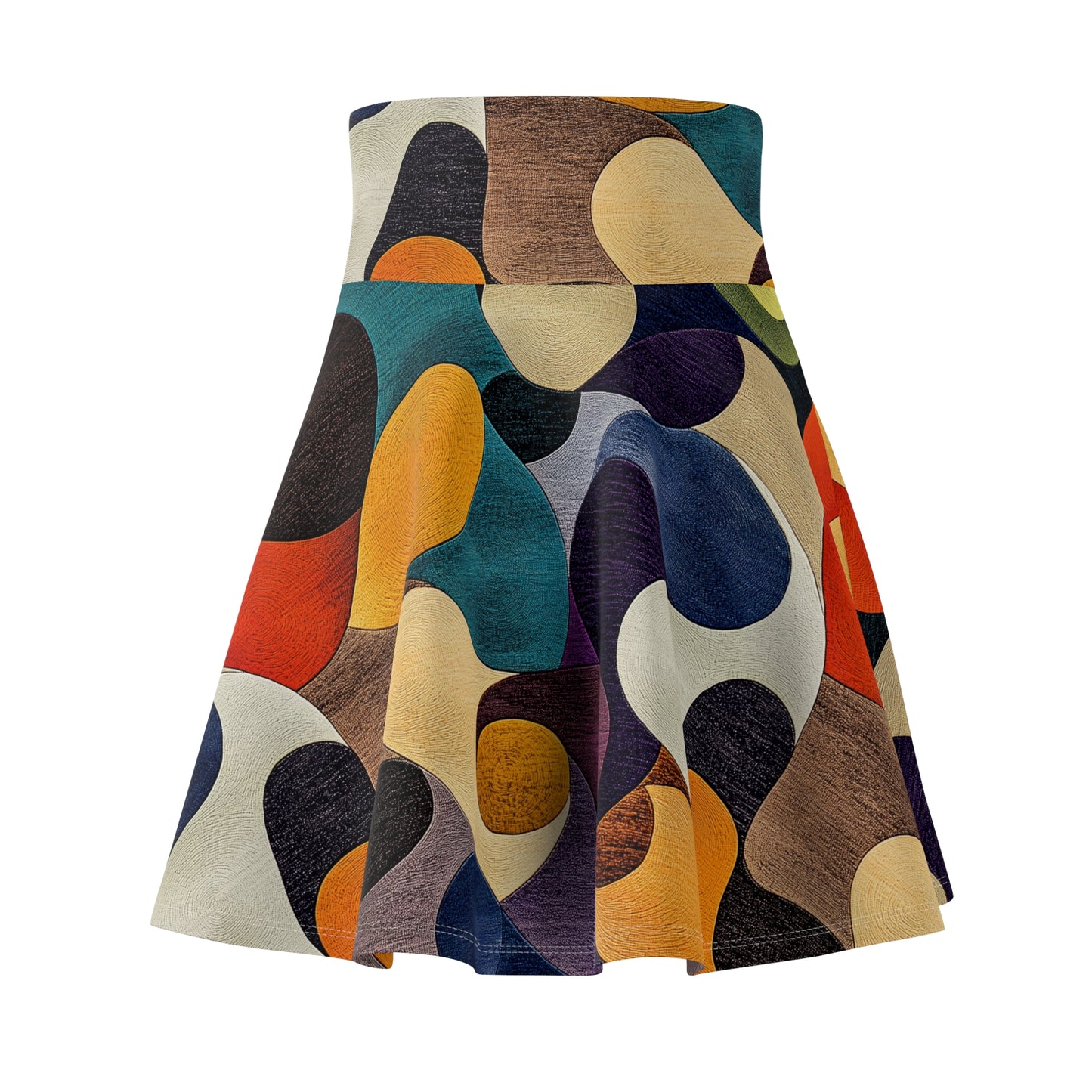 Chromatic Pebbles - Skater Skirt