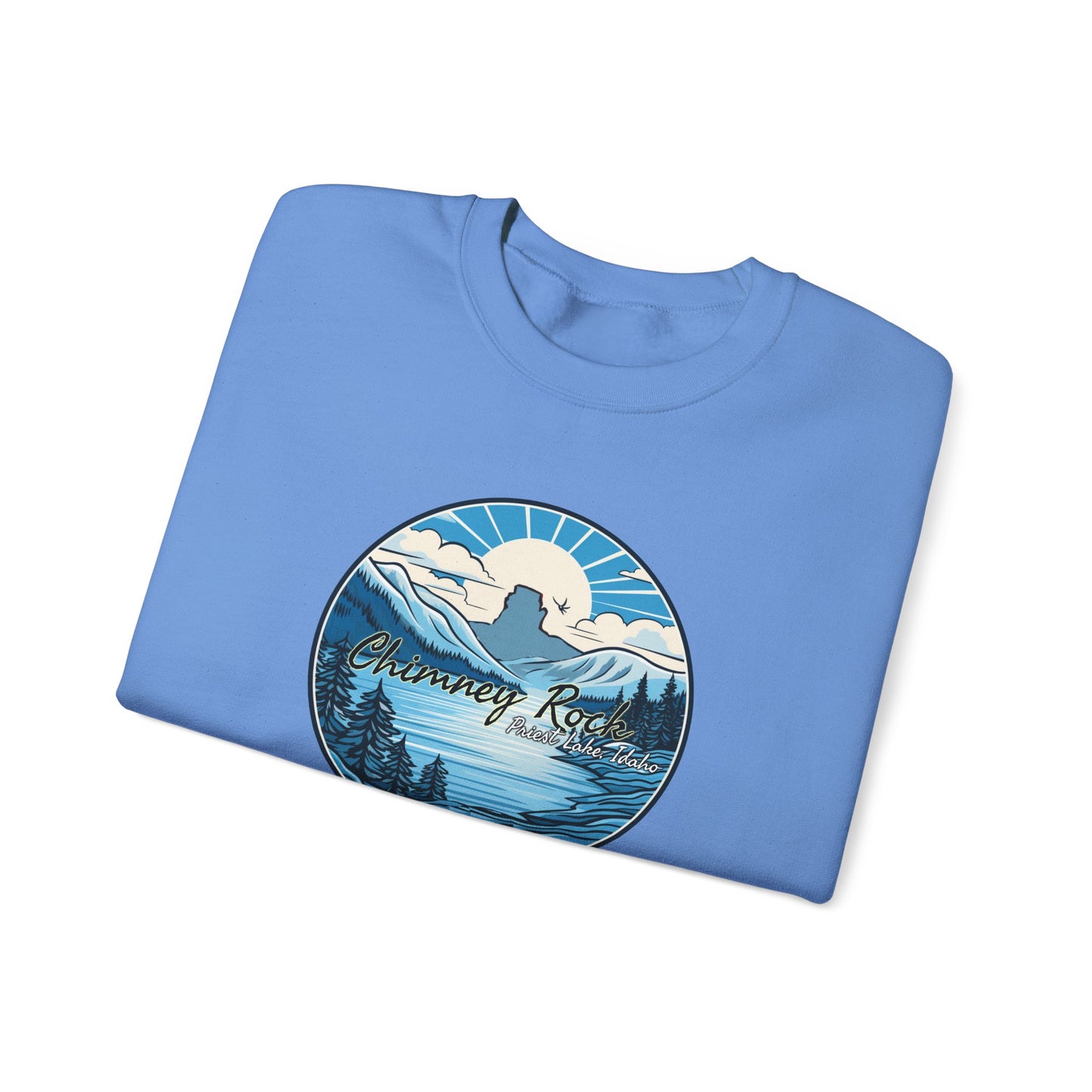 Blue Chimney Rock Unisex Heavy Blend™ Crewneck Sweatshirt