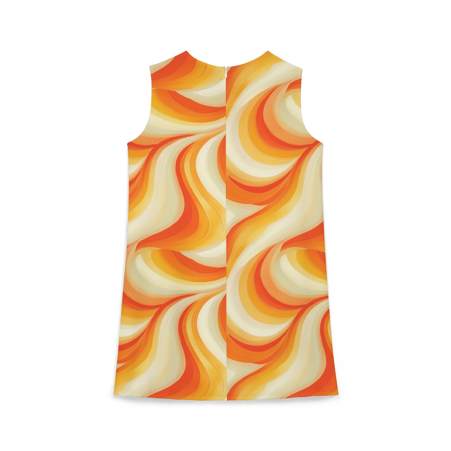 Orangesicle 2 A-line Sleeveless Dress