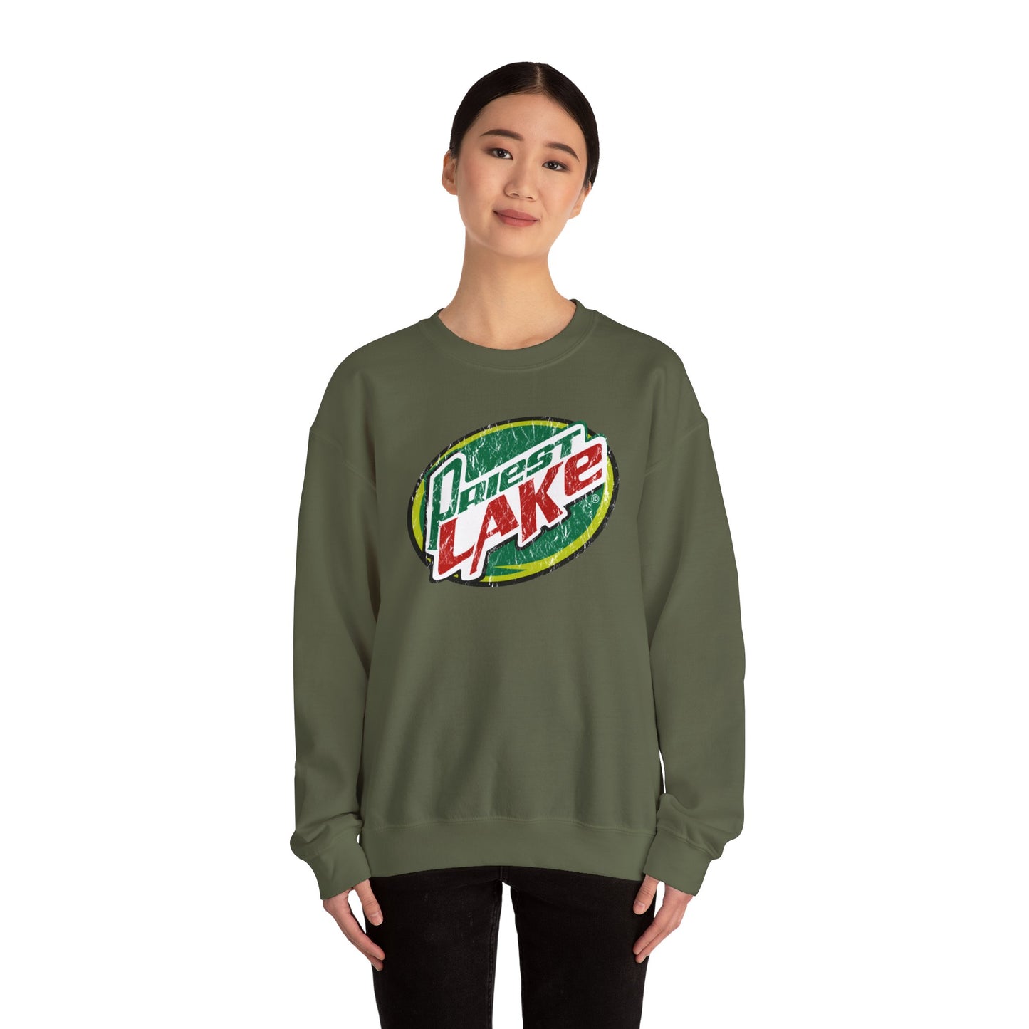 Priest Lake Dew Unisex Heavy Blend™ Crewneck Sweatshirt