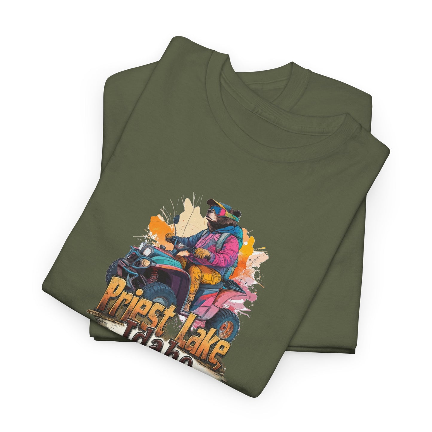 Priest Lake Bear Quad 1 T-shirt