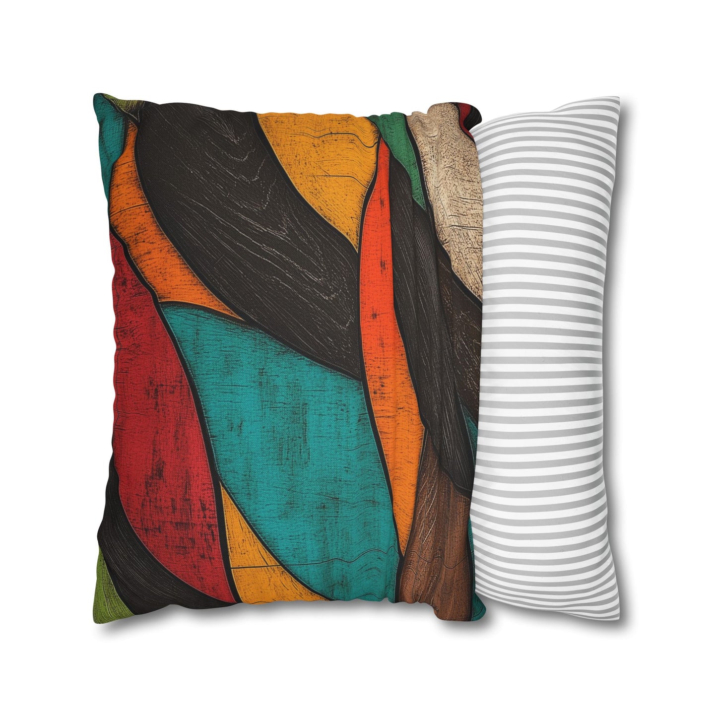 Flowing Energy - Square Polyester Pillowcase