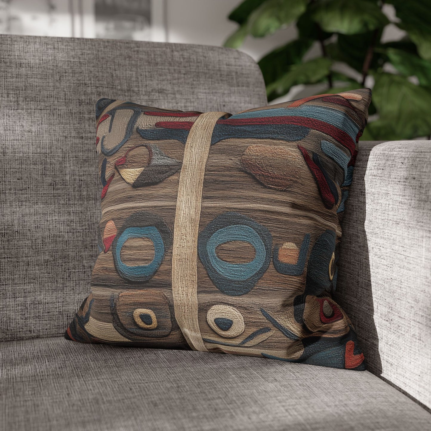 Cosmic Weave - Square Polyester Pillowcase