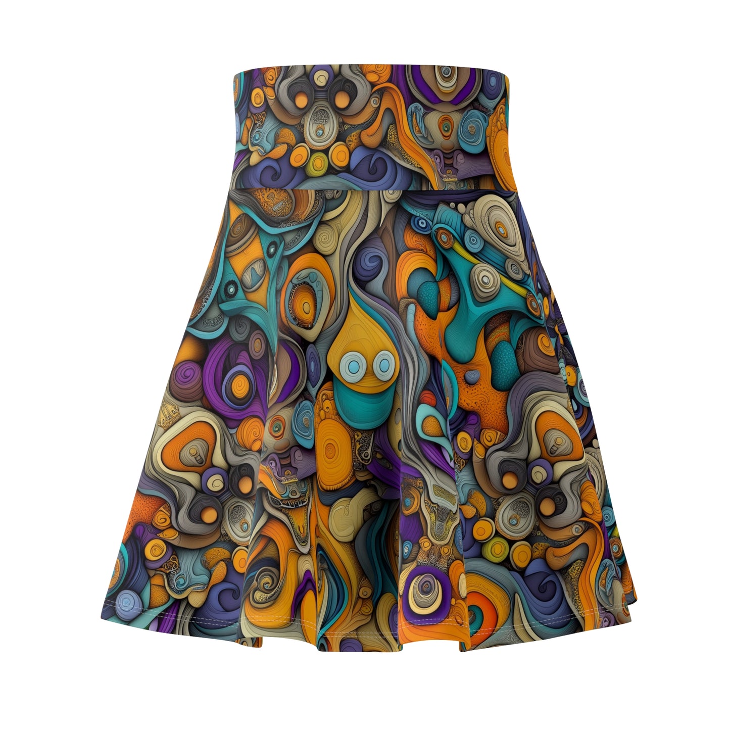 Swirling Symphonies - Skater Skirt