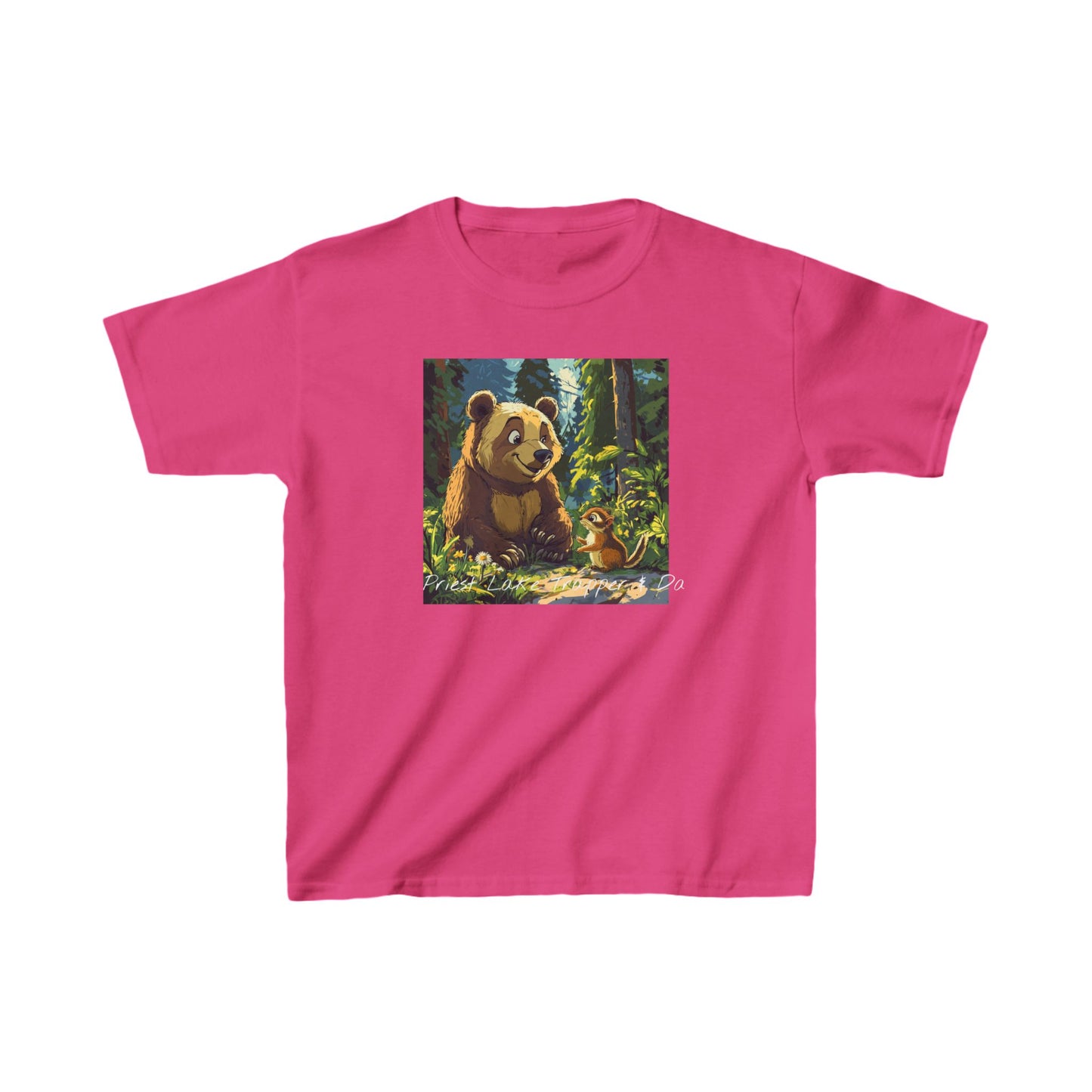 Priest Lake Trapper & Dash Kids T-shirt