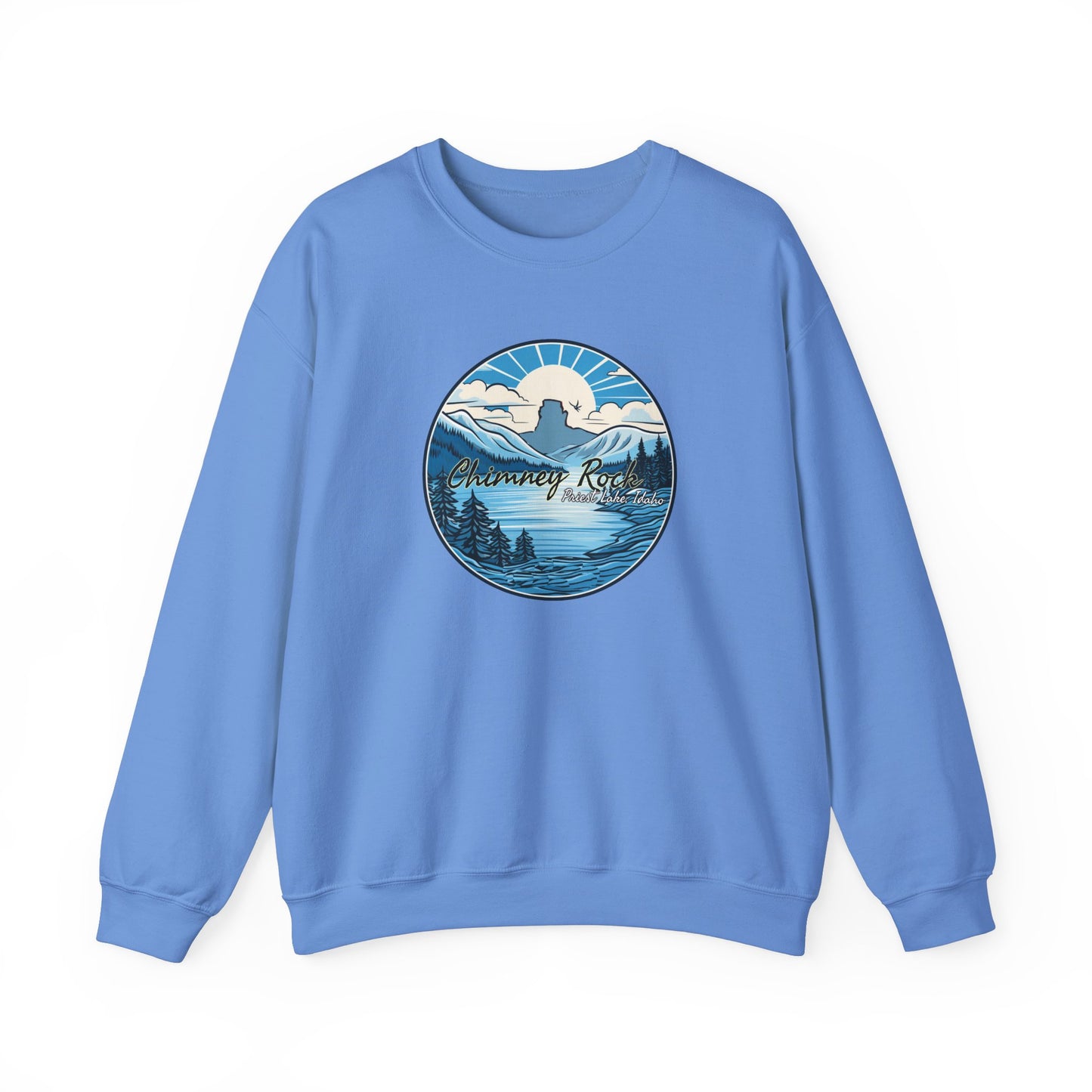 Blue Chimney Rock Unisex Heavy Blend™ Crewneck Sweatshirt