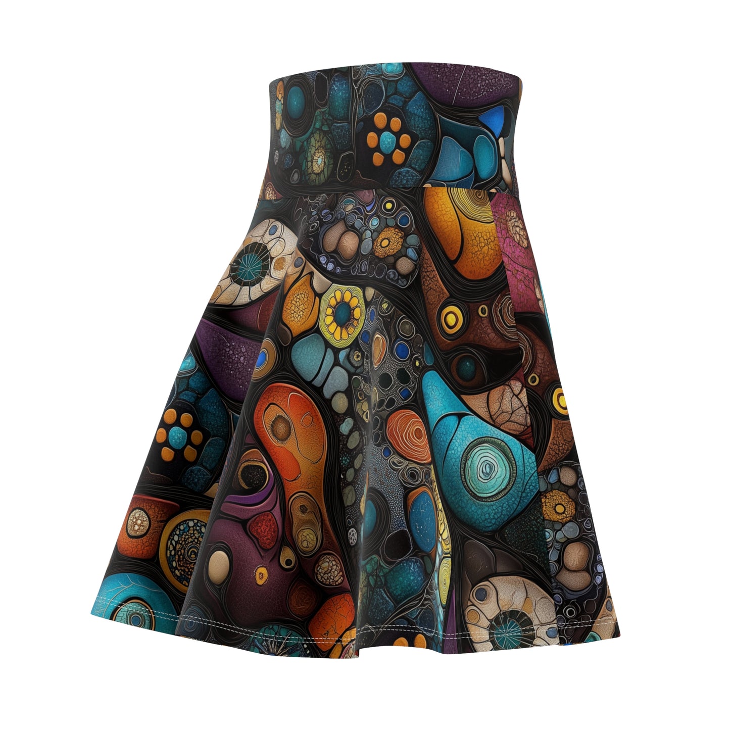 Microcosmic Tapestry - Skater Skirt