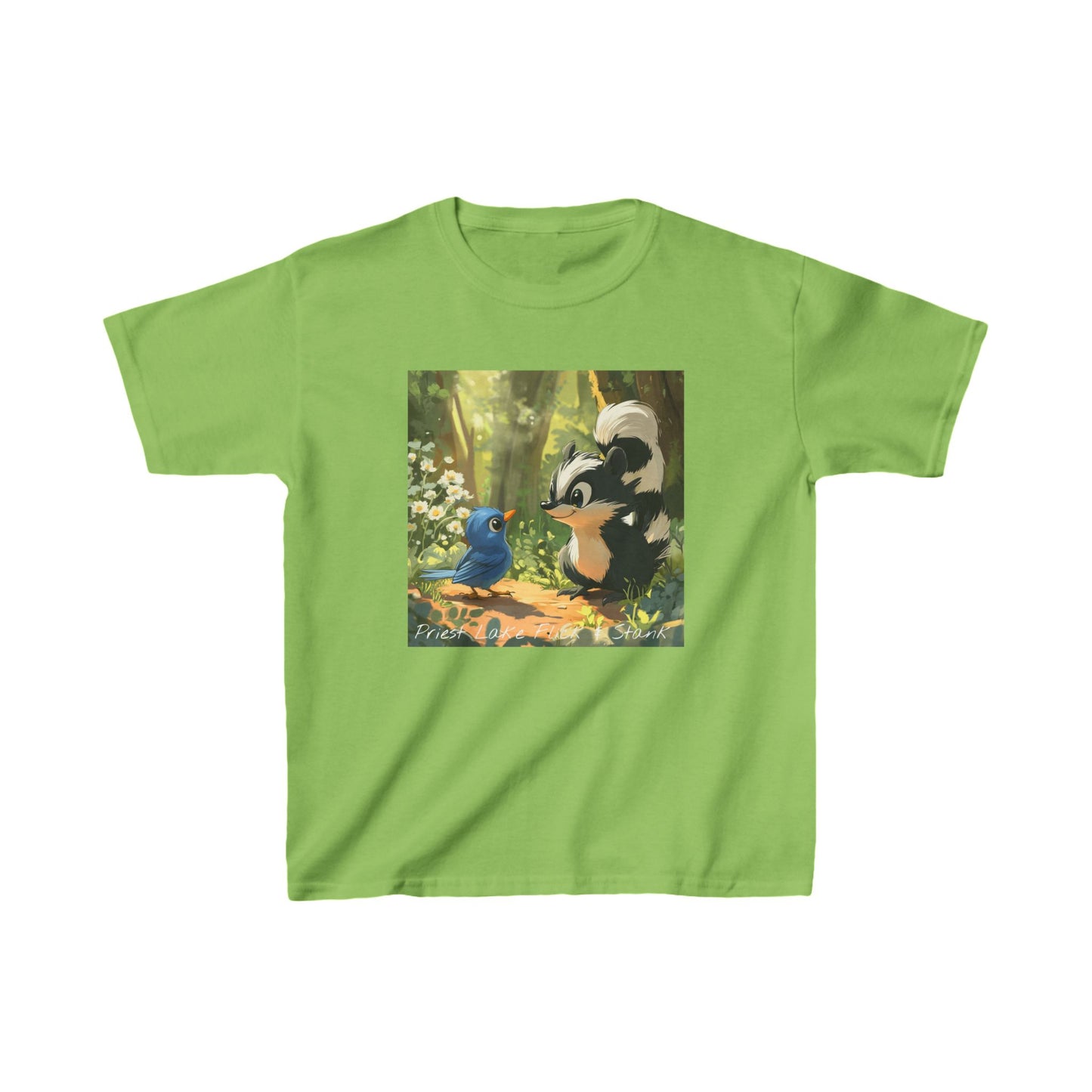 Priest Lake Flick & Stank Kids T-shirt