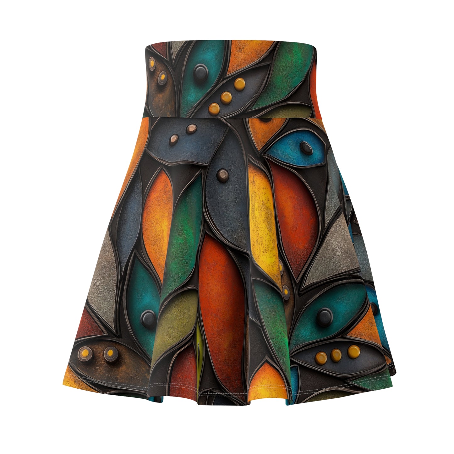 Autumn Mosaic - Skater Skirt