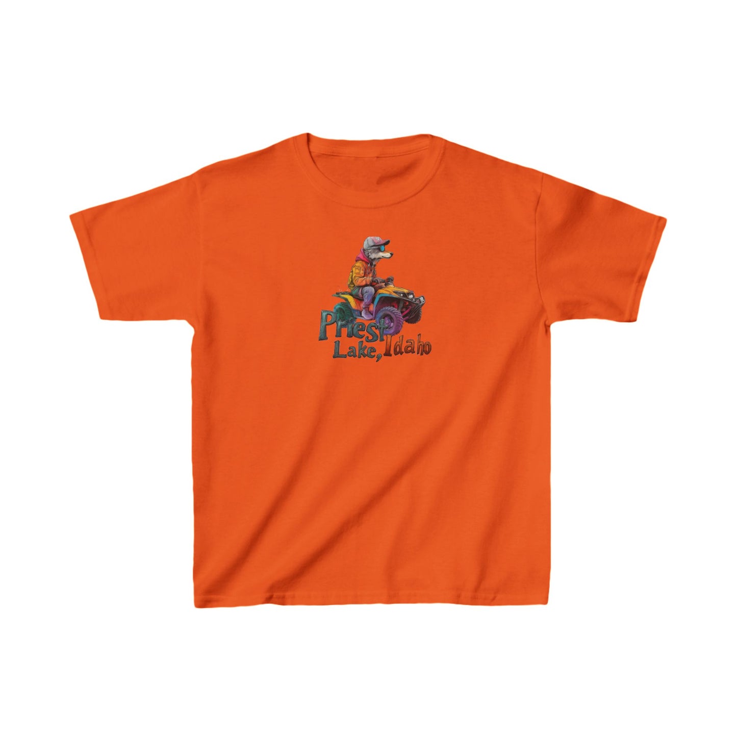 Priest Lake Wolf Quad 1 T-shirt