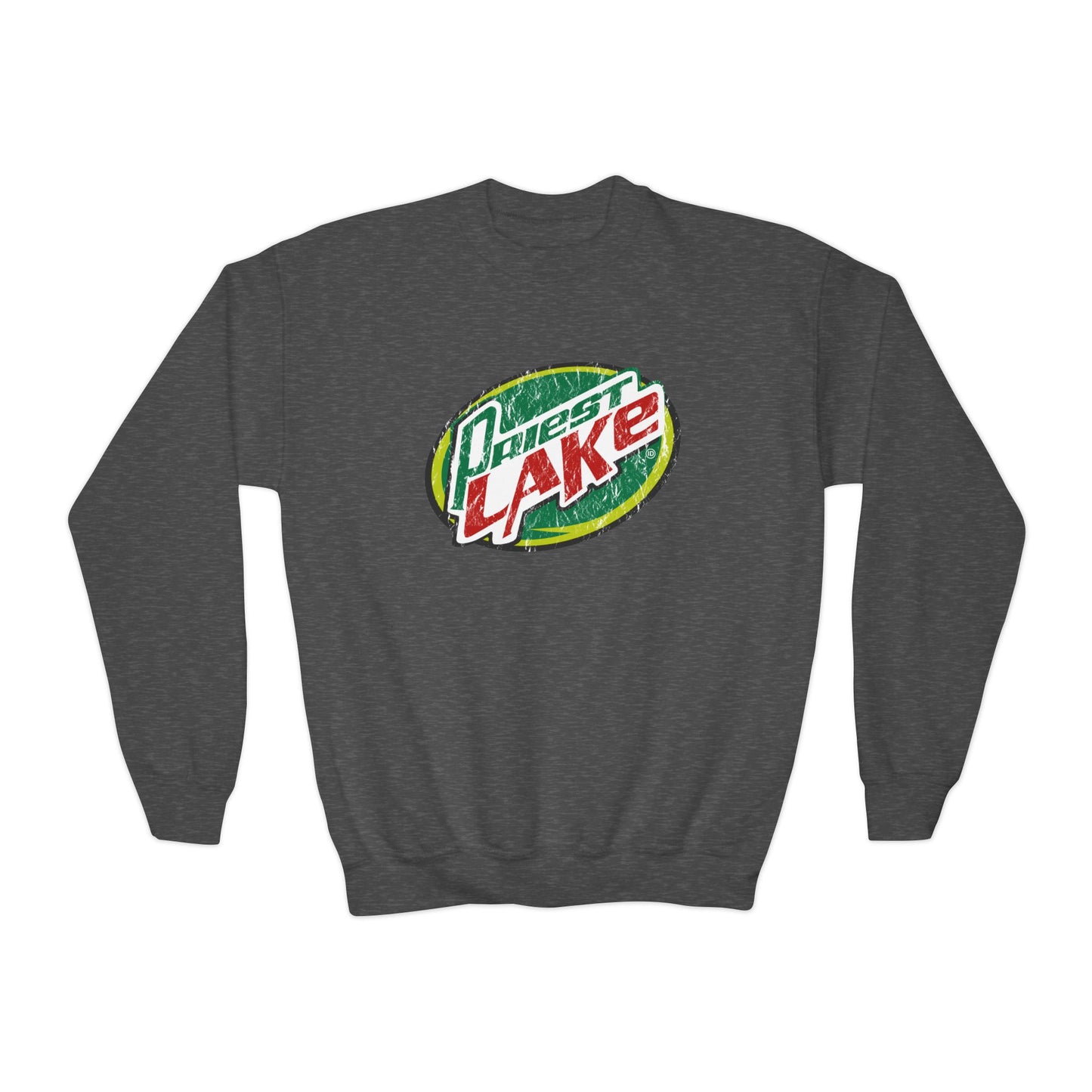 Priest Lake Dew Youth Crewneck Sweatshirt