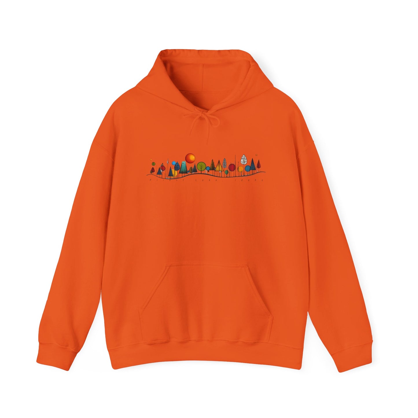 Priest Lake Geometry 5 Hoodie