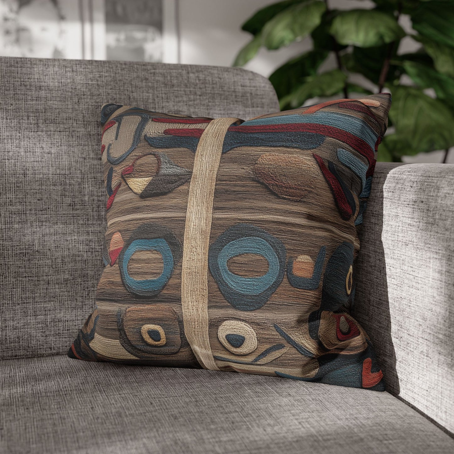 Cosmic Weave - Square Polyester Pillowcase