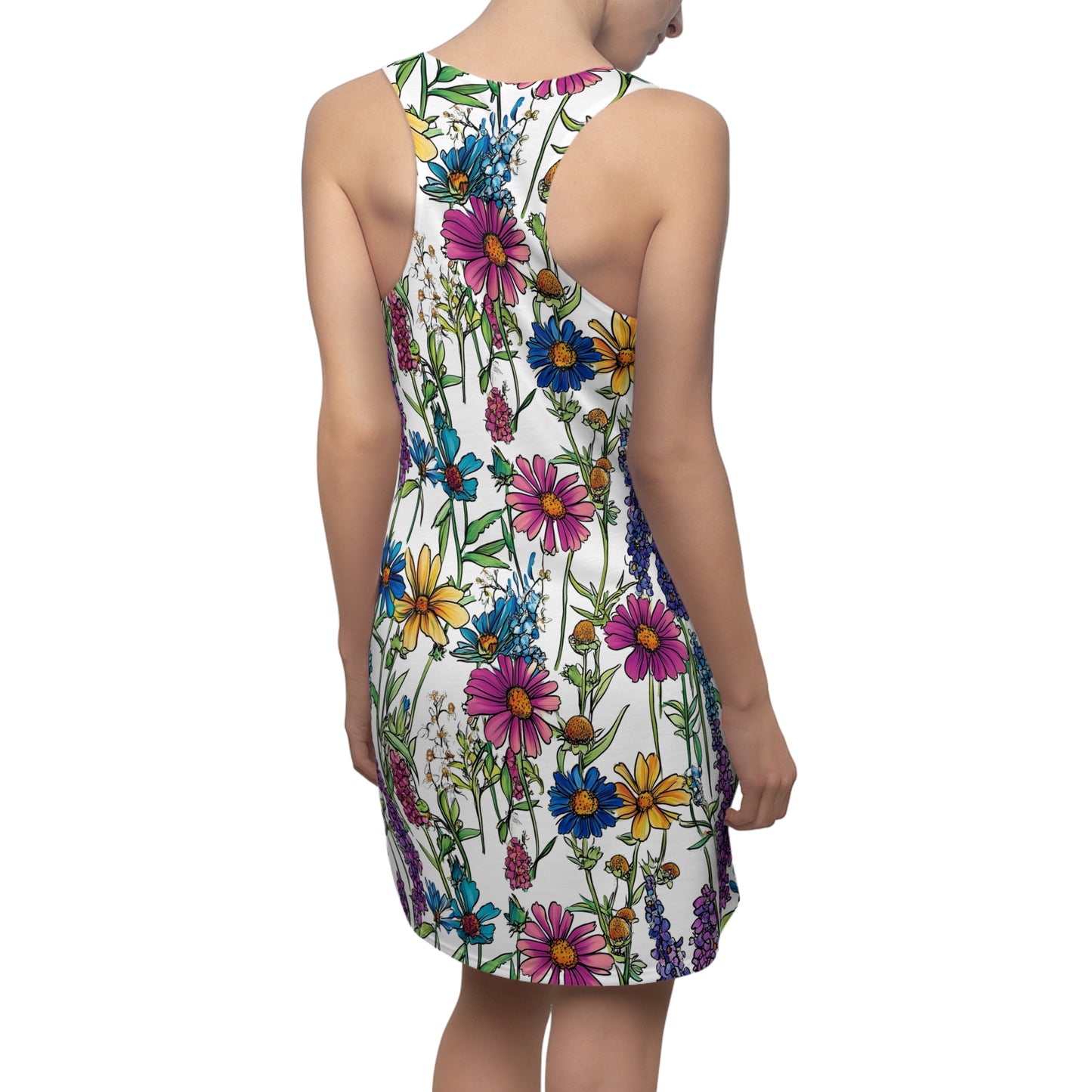 Priest Lake Wildflower Cut & Sew Racerback Dress