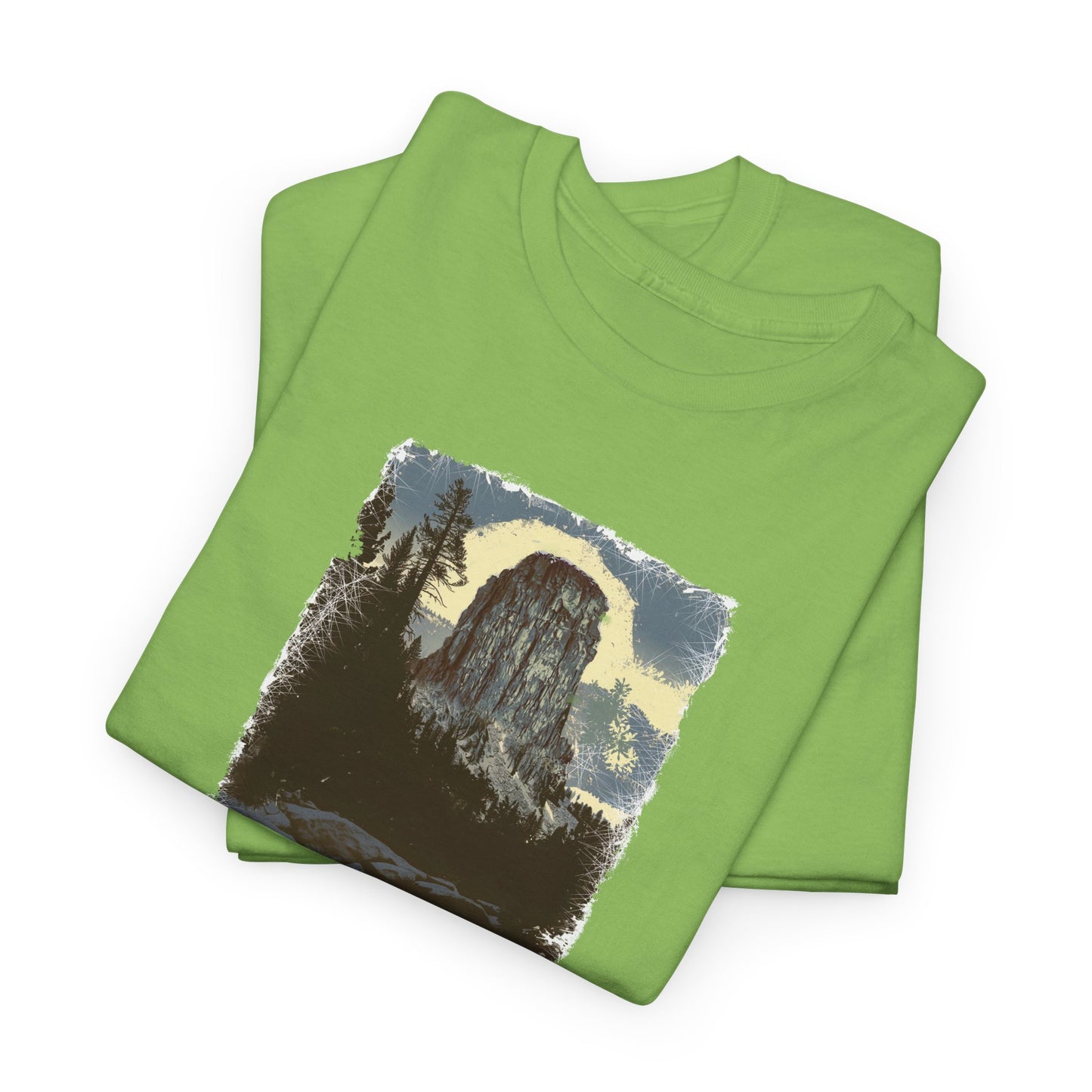 Priest Lake, Idaho Chimney Rock Unisex Softstyle T-Shirt