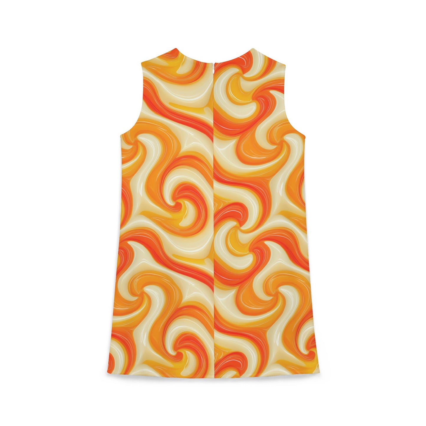 Orangesicle 1 A-line Sleeveless Dress