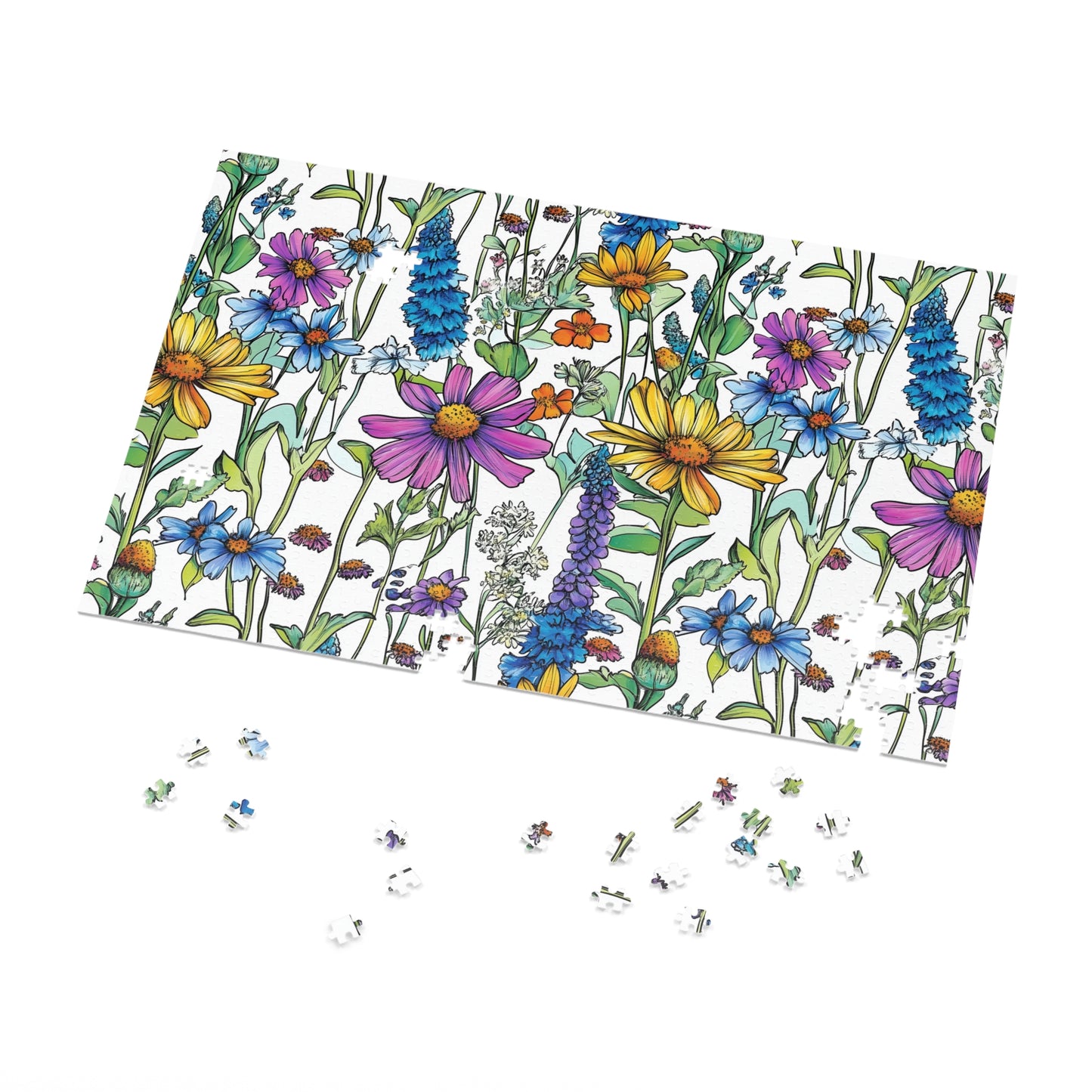 Priest Lake Wildflower Jigsaw Puzzle 2