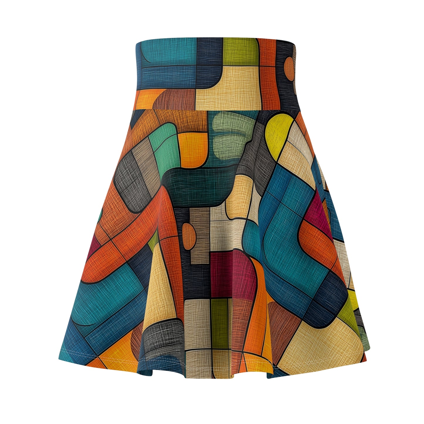 Textile Mosaic - Skater Skirt