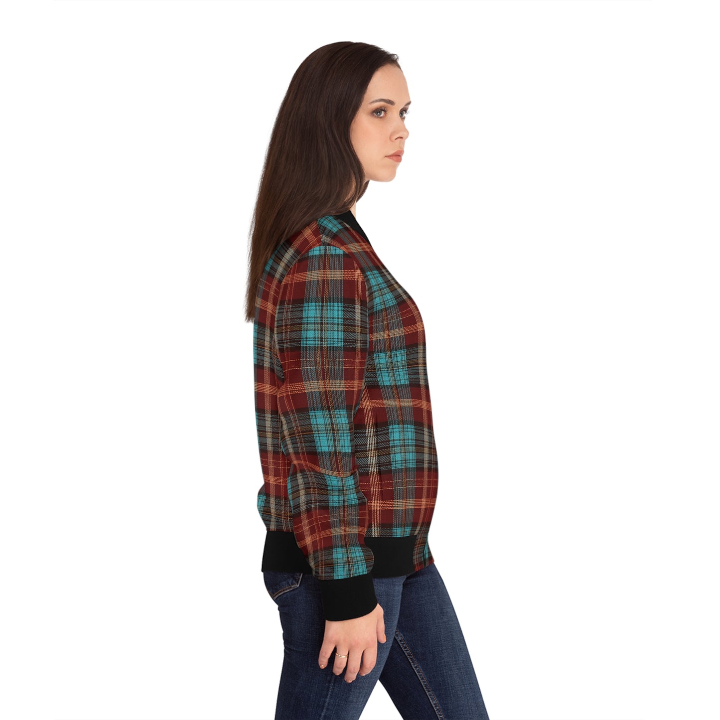 Rich Plaid  Bomber