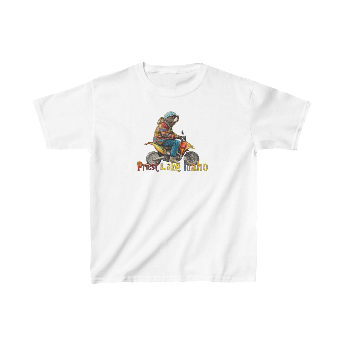 Priest Lake Bear Quad 2 Kids T-shirt