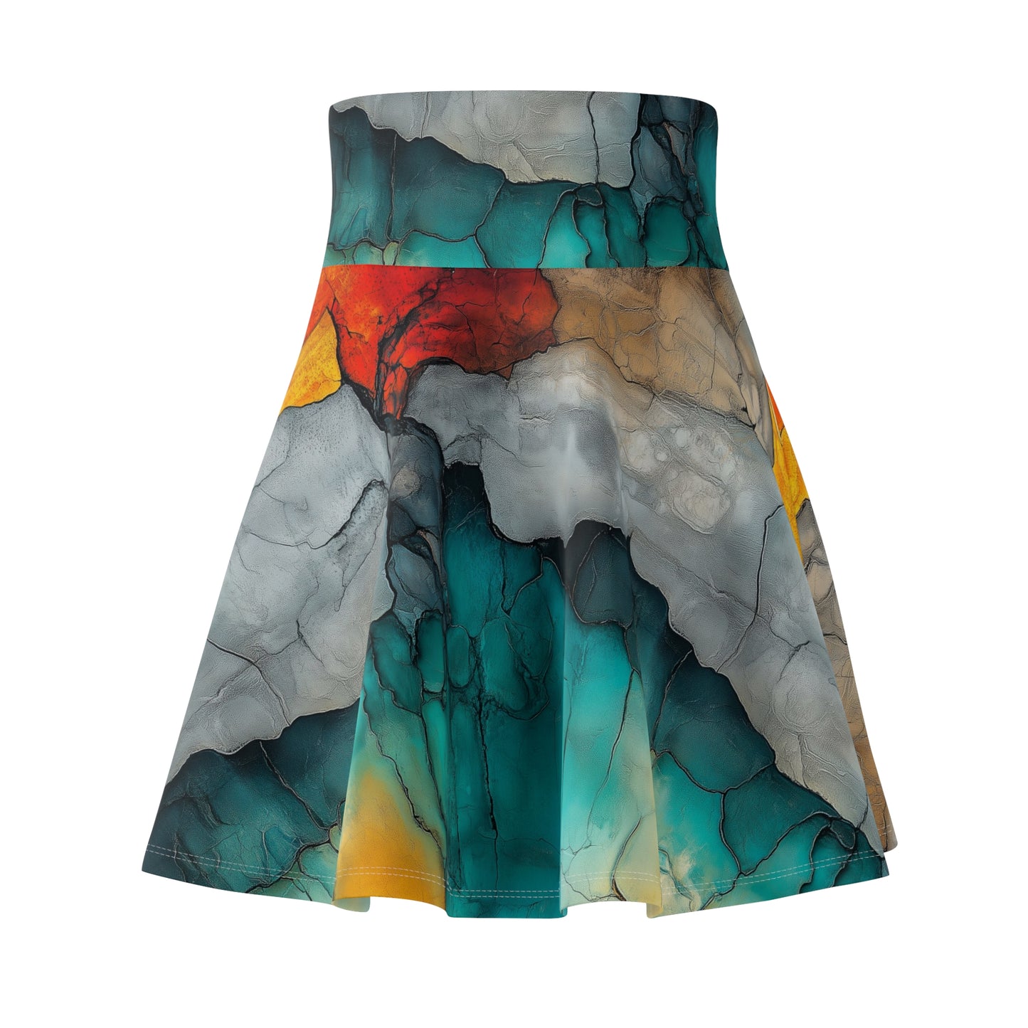 Earthen Layers - Skater Skirt