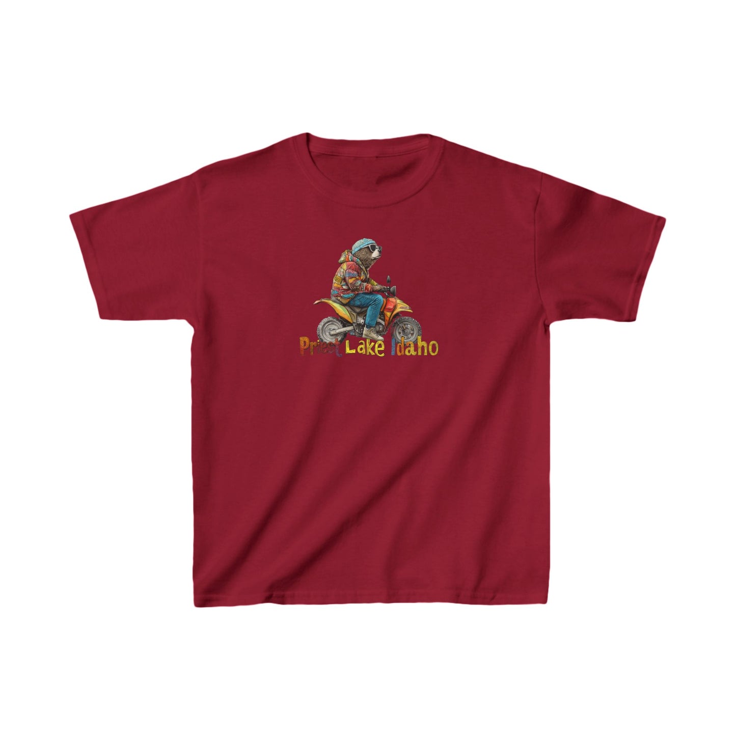 Priest Lake Bear Quad 2 Kids T-shirt