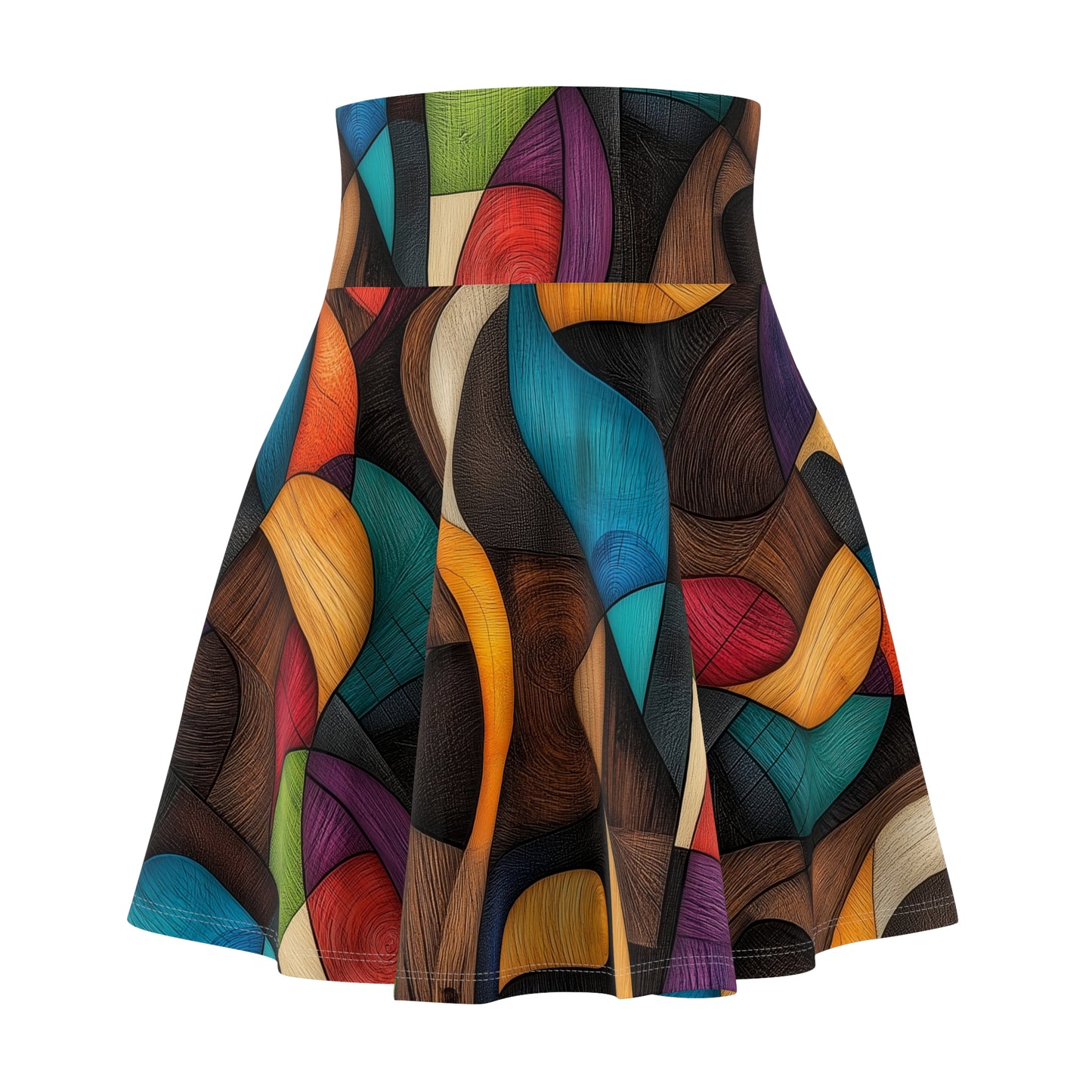 Chromatic Whirlwind - Skater Skirt