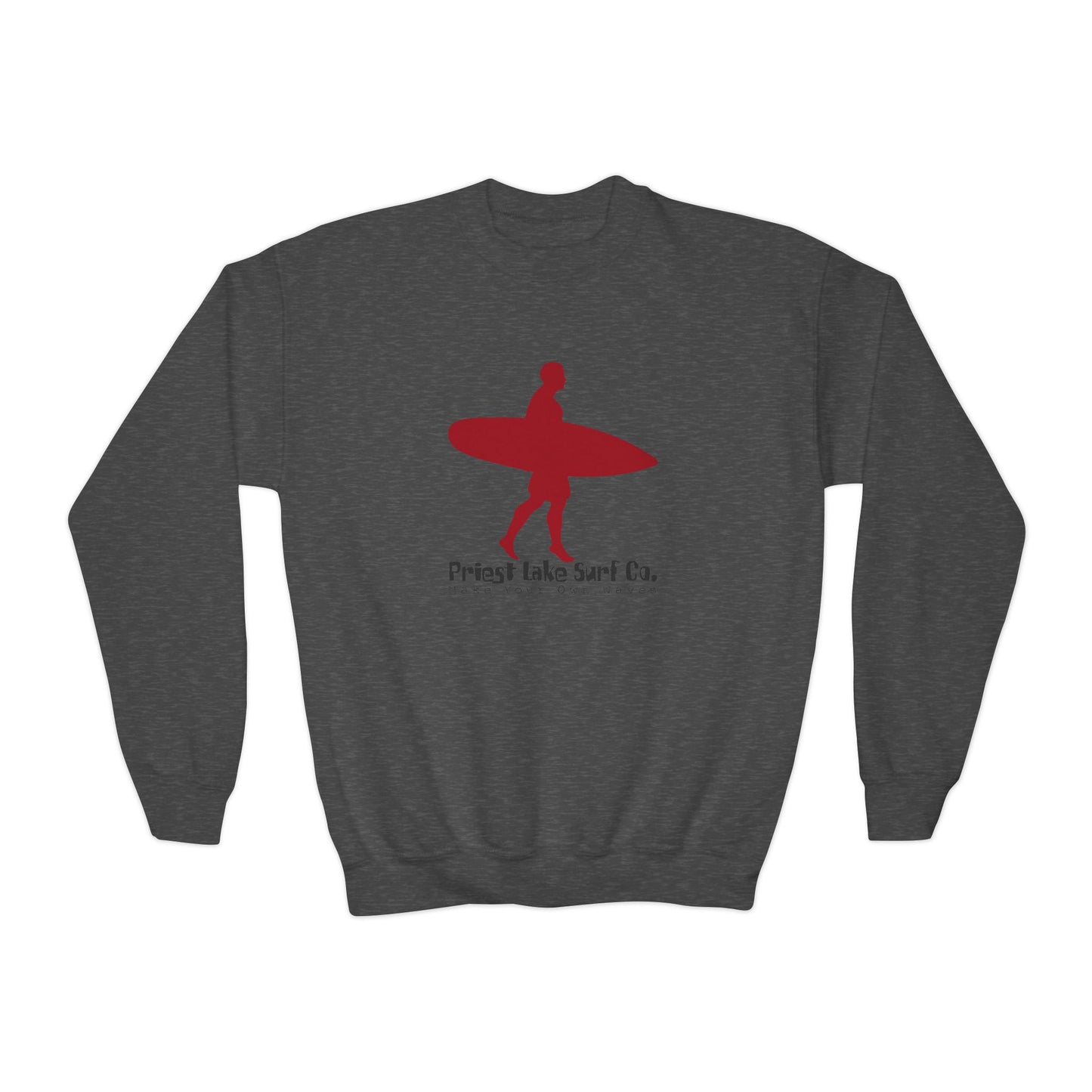 Priest Lake Surf Co. Youth Crewneck Sweatshirt