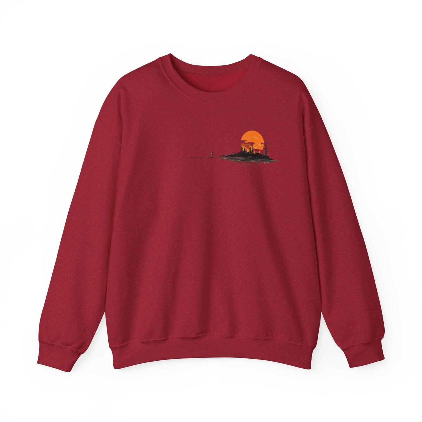 Priest Lake Paddleboard 1 Heavy Blend™ Crewneck Sweatshirt