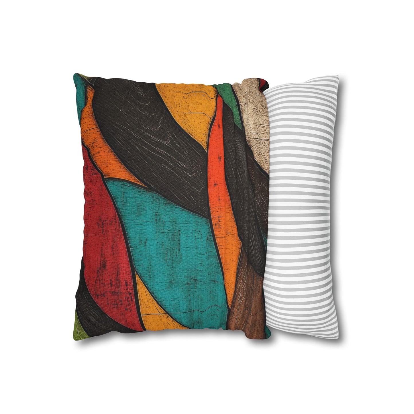 Flowing Energy - Square Polyester Pillowcase