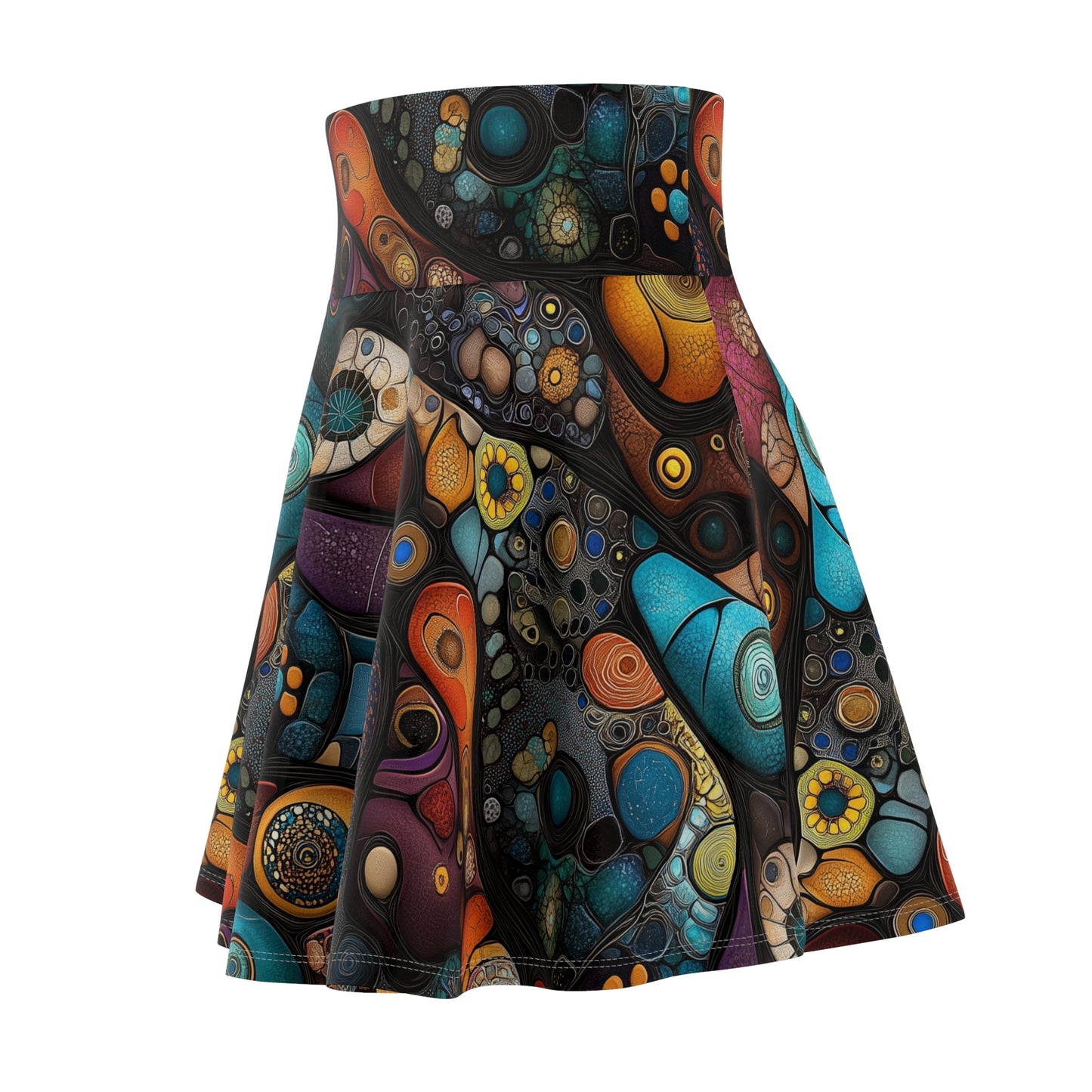 Microcosmic Tapestry - Skater Skirt