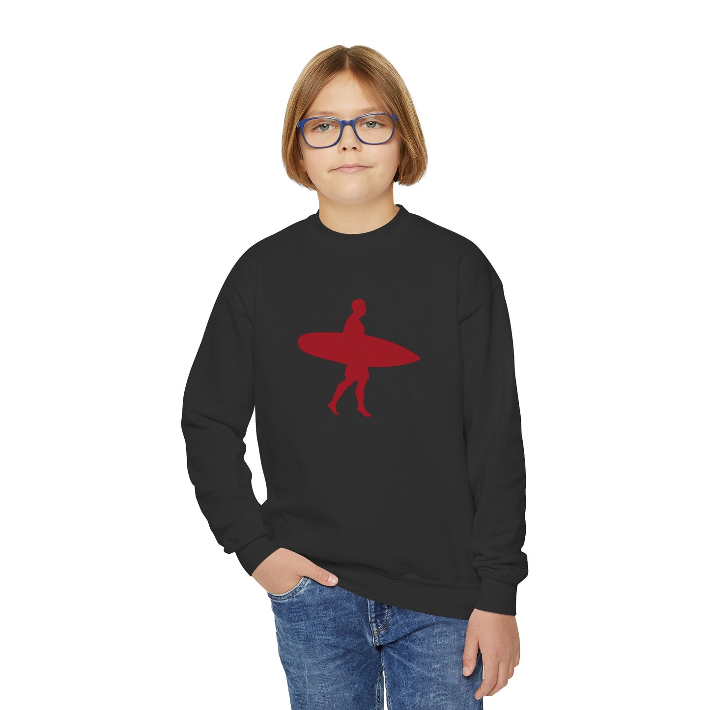 Priest Lake Surf Co. Youth Crewneck Sweatshirt