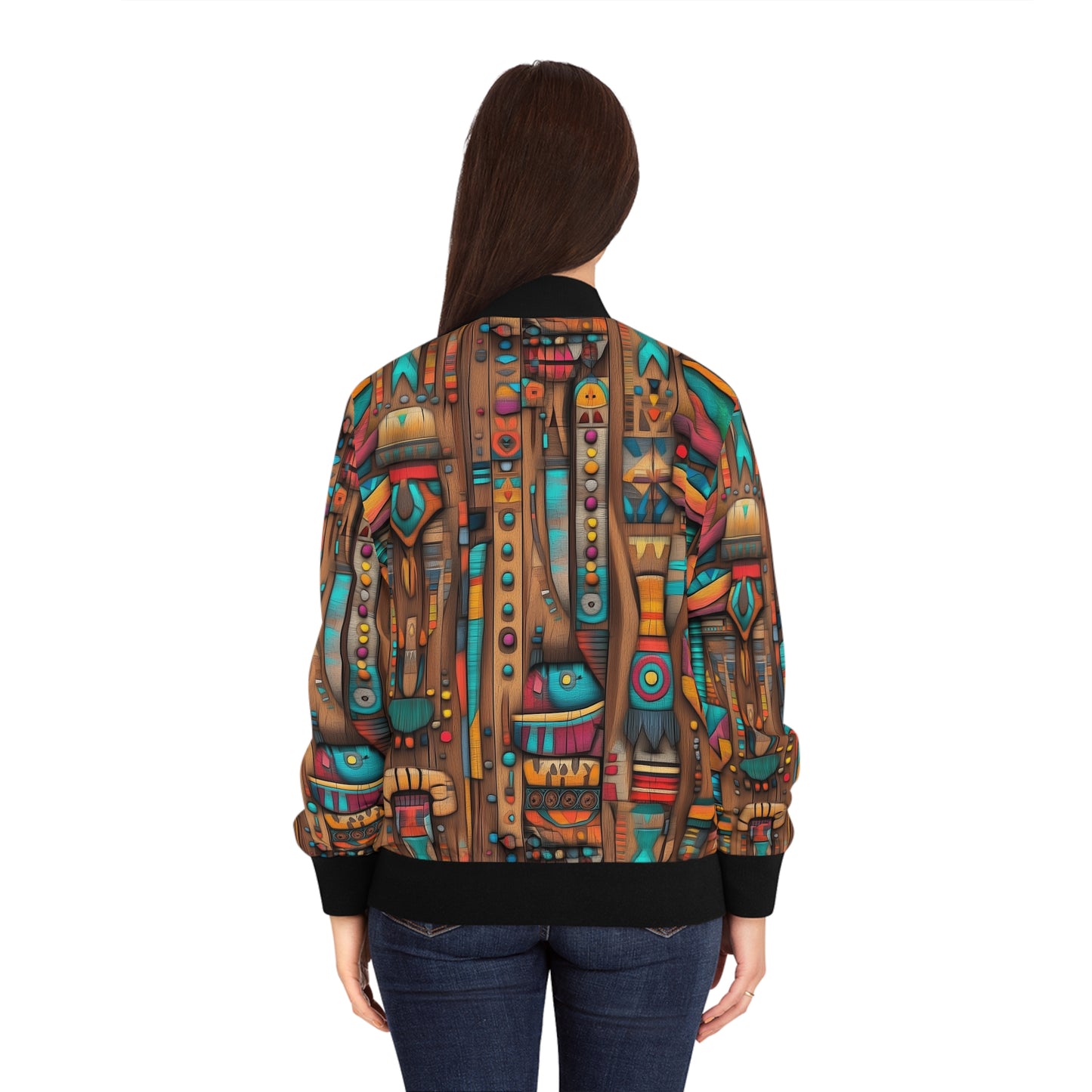 Boho Symbolic Bomber