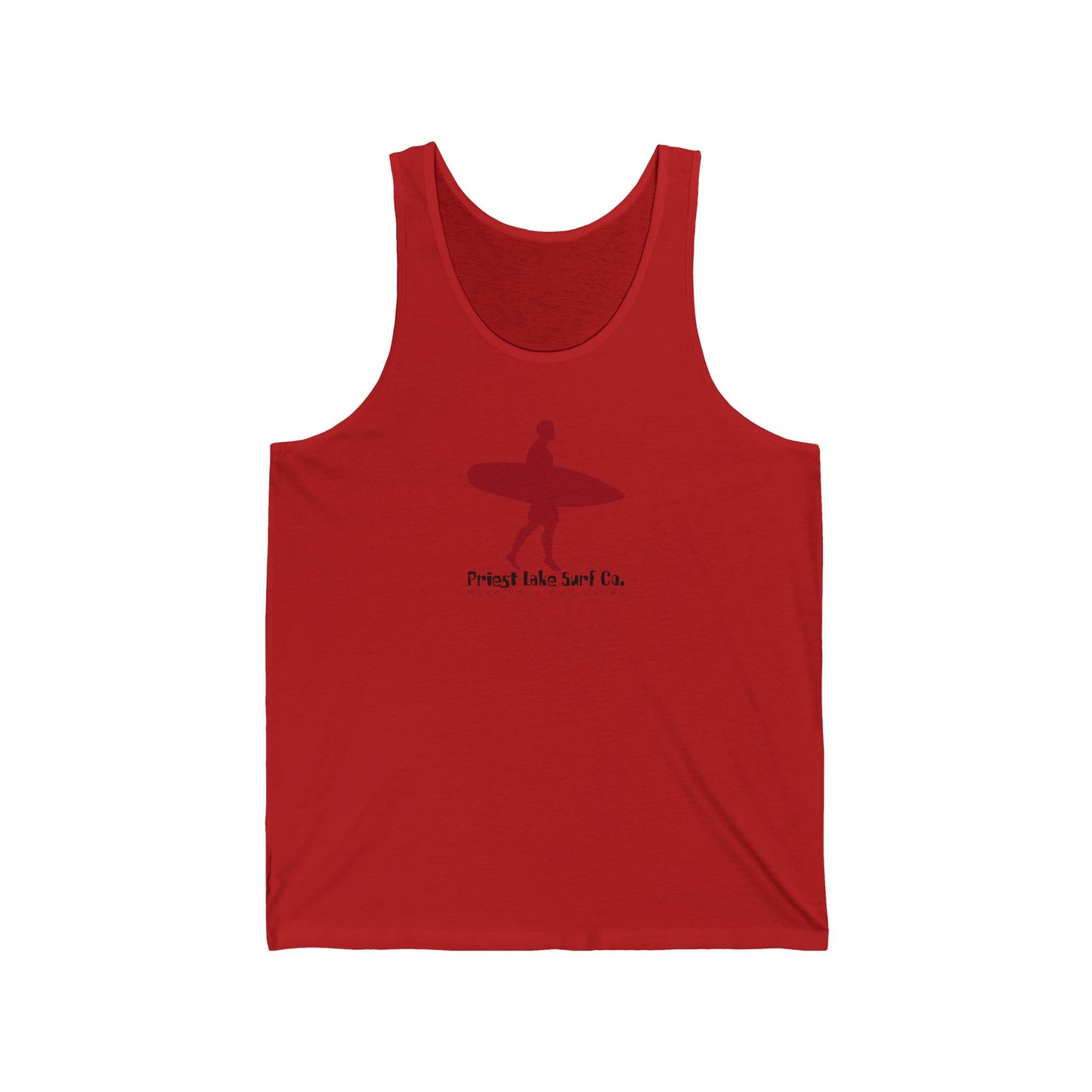 Priest Lake Surf Co. Unisex Jersey Tank