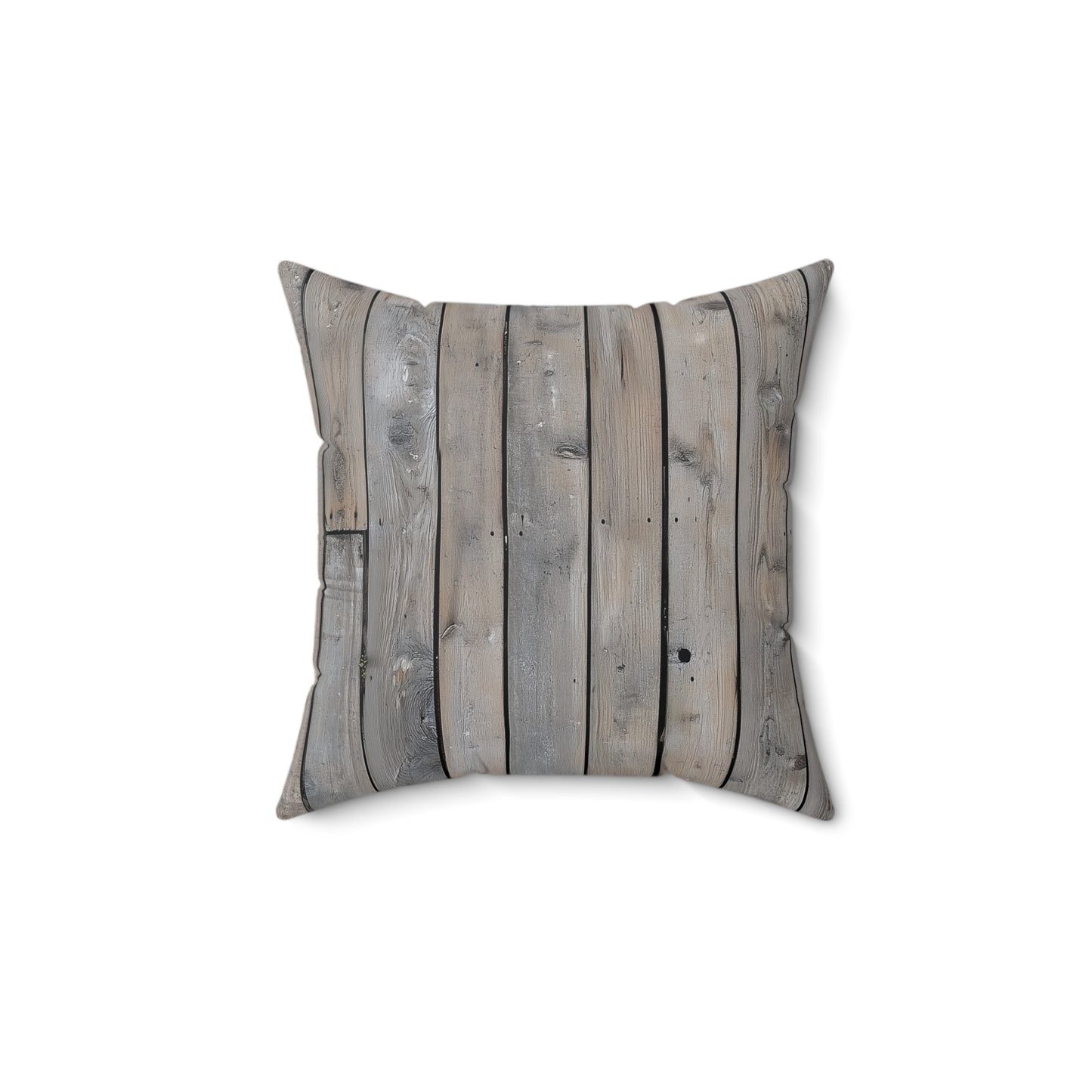 Priest Lake Dock Polyester Pillow