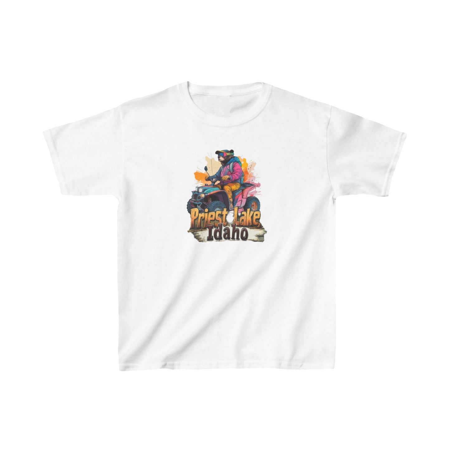 Priest Lake Bear Quad 1 Kids T-shirt