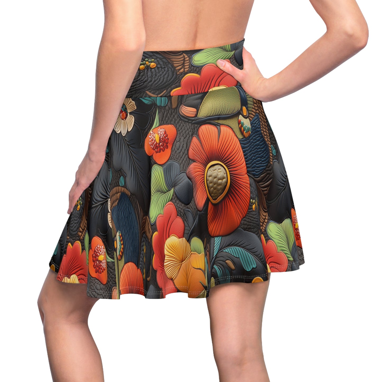 Floral Explosion - Skater Skirt