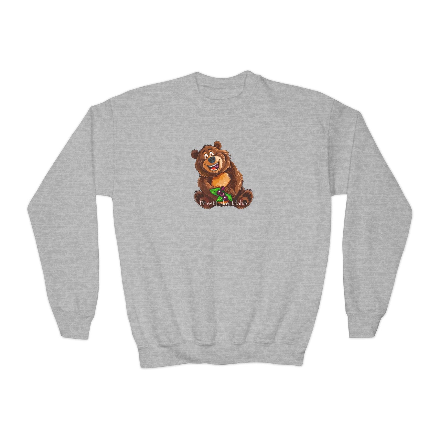 Huckle Bear Youth Crewneck Sweatshirt