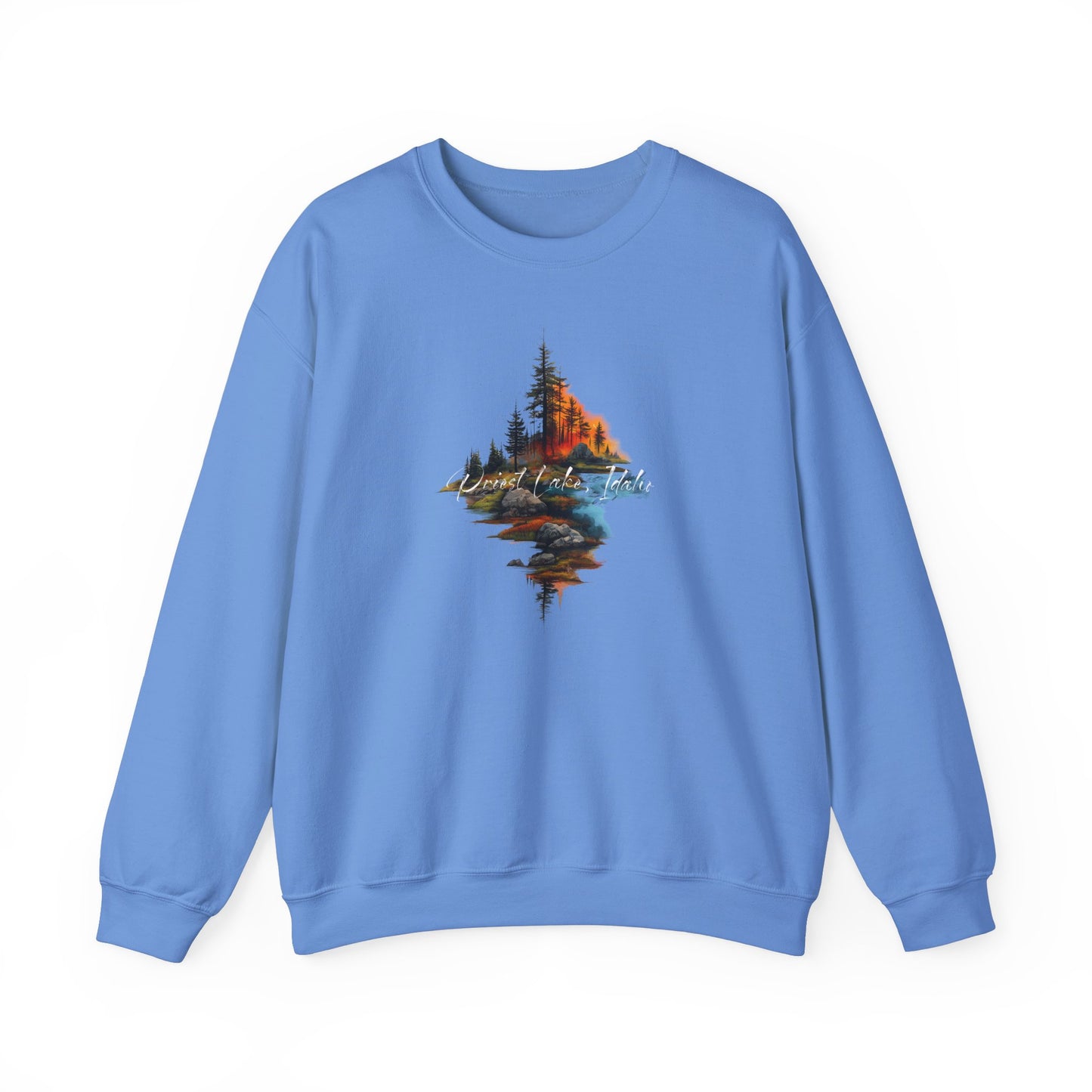 Priest Lake Point Heavy Blend™ Crewneck Sweatshirt