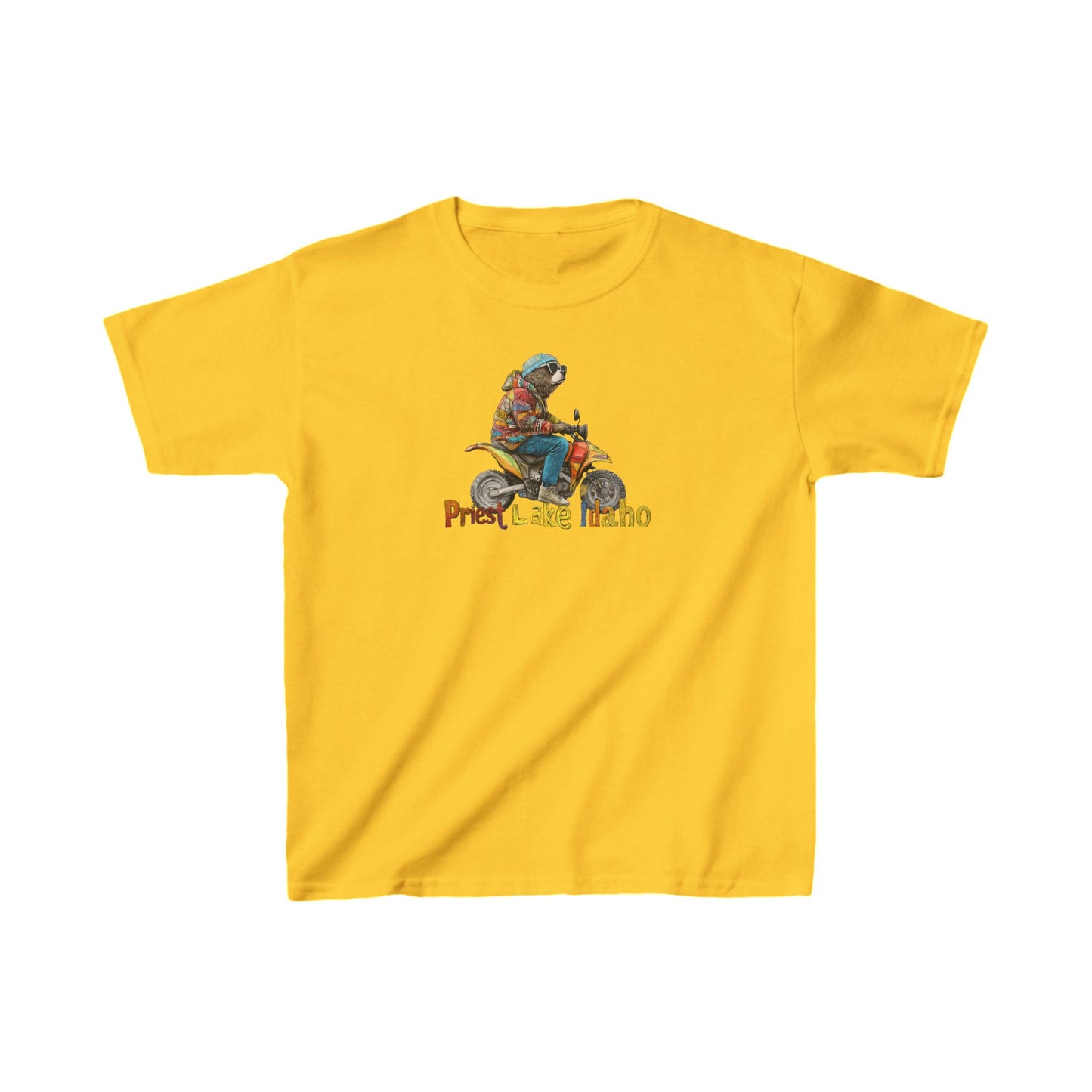 Priest Lake Bear Quad 2 Kids T-shirt