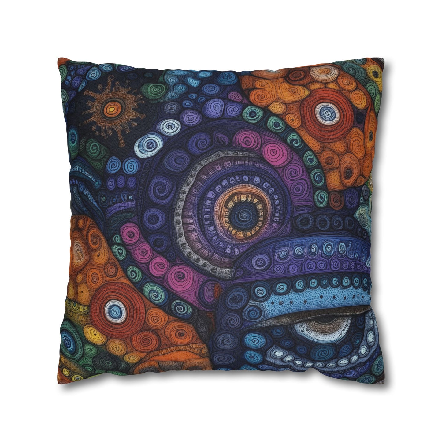 Cosmic Daydream- Square Polyester Pillowcase