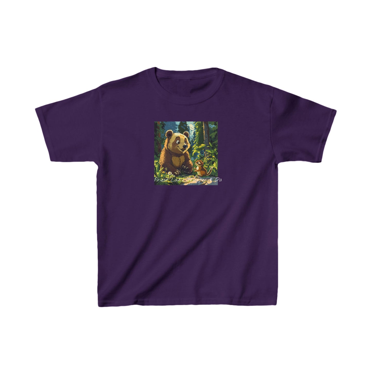 Priest Lake Trapper & Dash Kids T-shirt