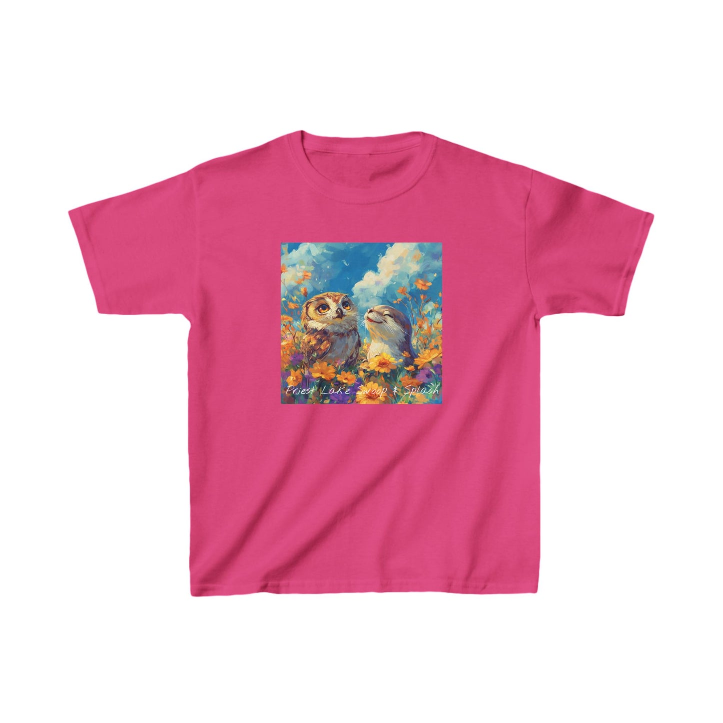 Priest Lake Swoop & Splash Kids T-shirt