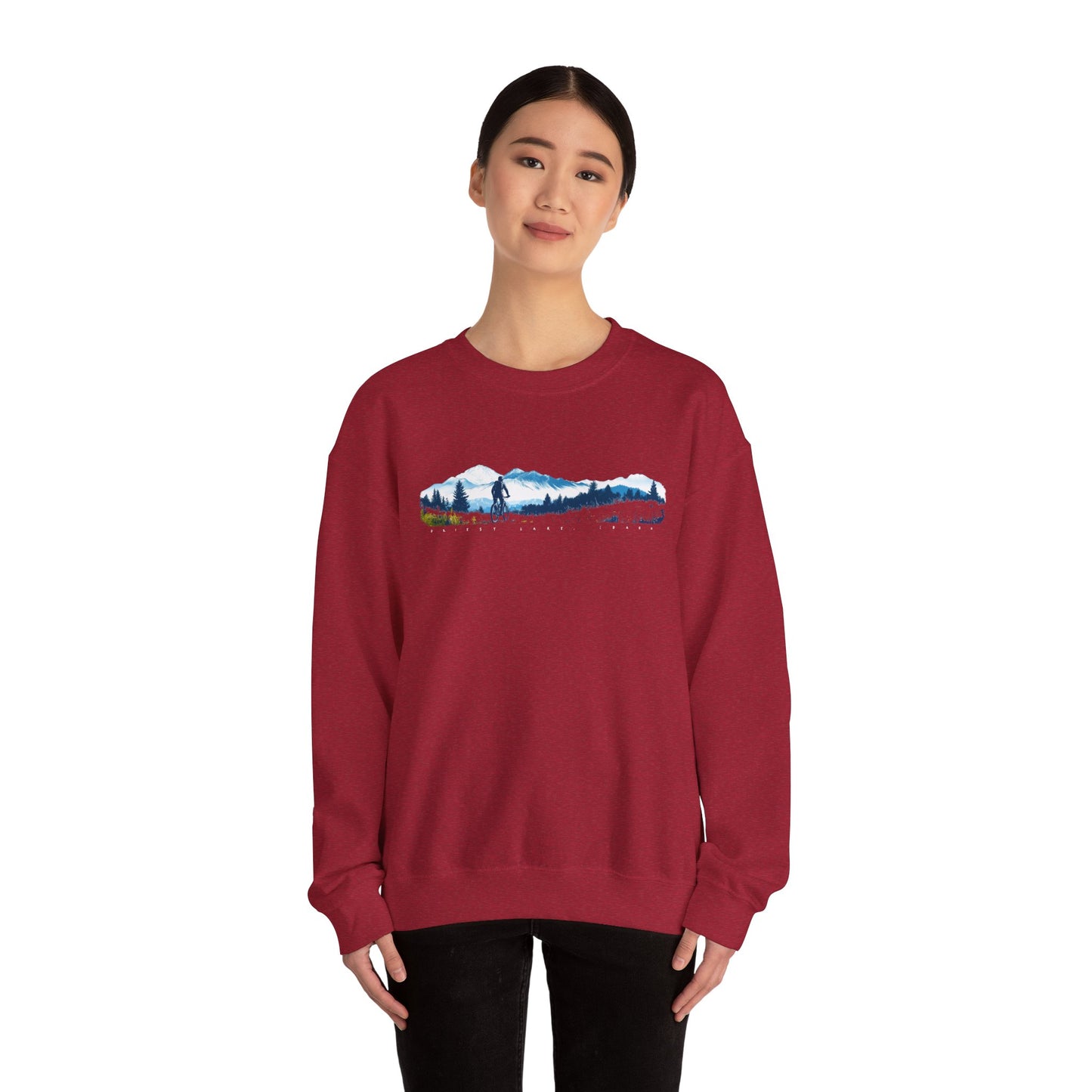 Ride Priest Lake Heavy Blend™ Crewneck Sweatshirt