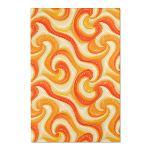 Orangesicle 1 Area Rugs
