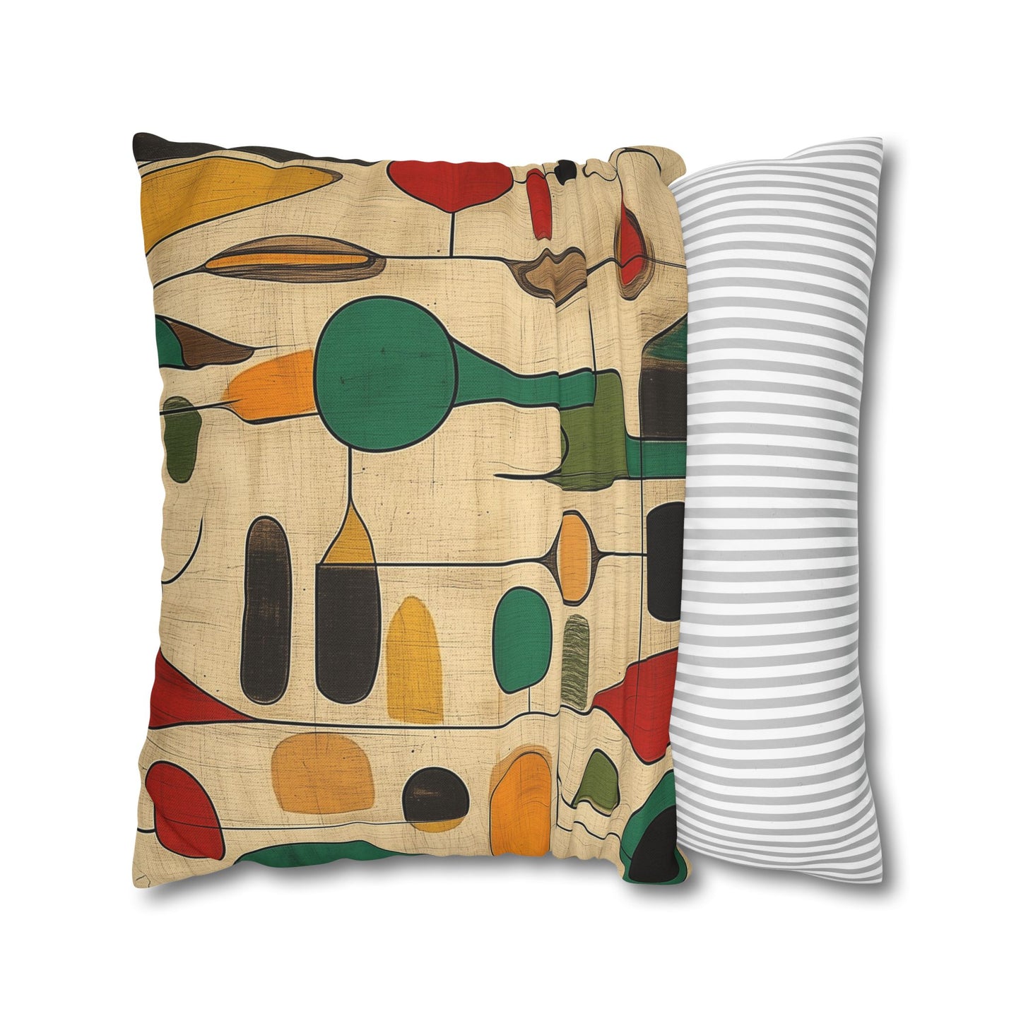 Organic Opus - Square Polyester Pillowcase