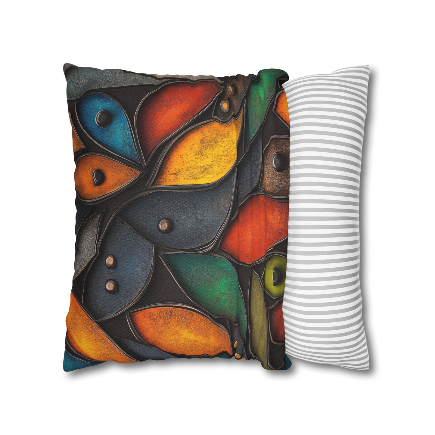 Leaf Symphony - Square Polyester Pillowcase